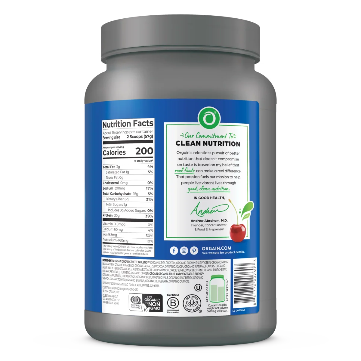 30g Plant Protein Powder - Chocolate - Image 5