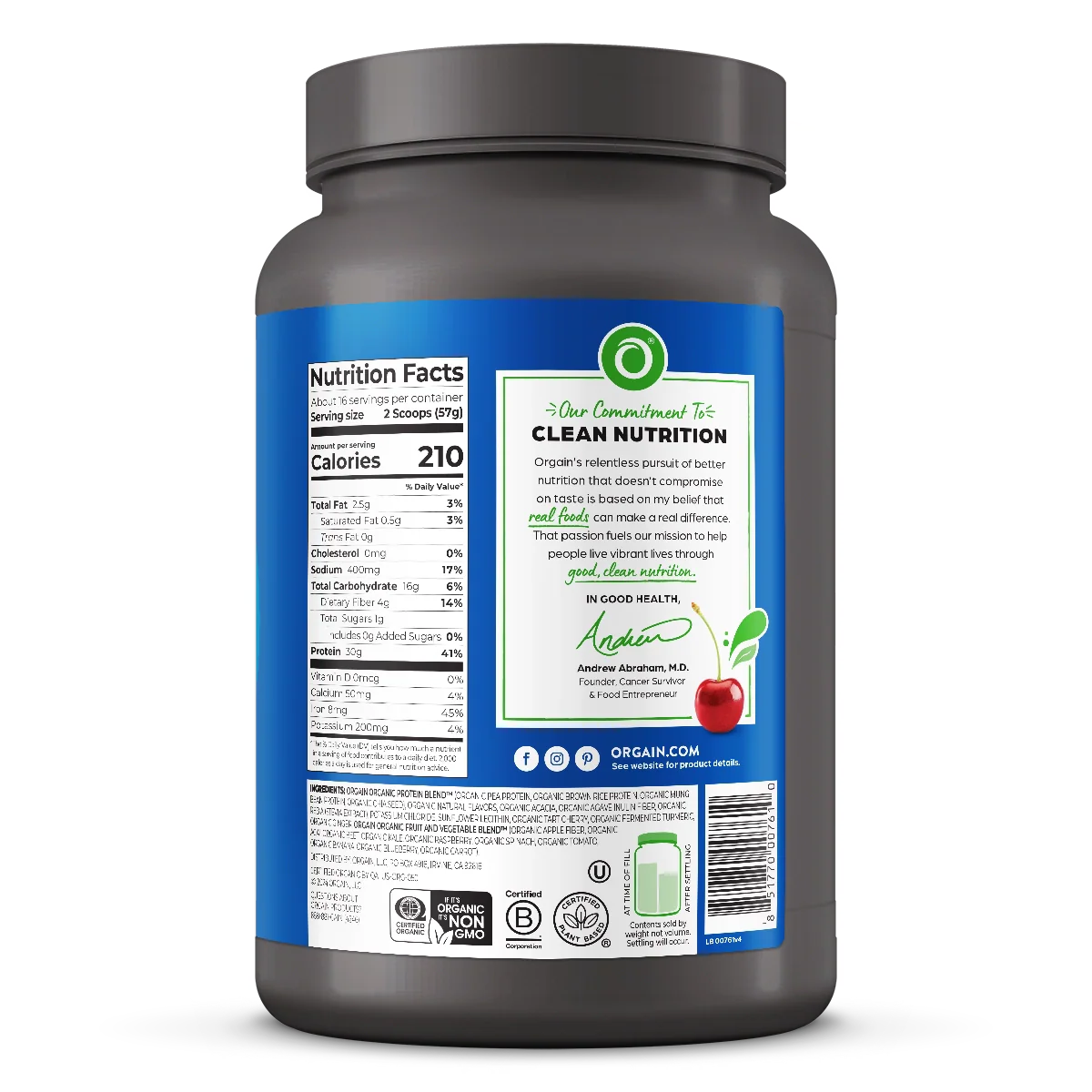 30g Plant Protein Powder - Vanilla - Image 5