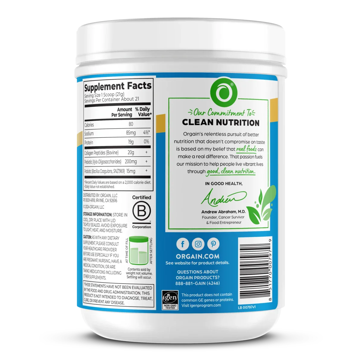 Collagen Peptides + Prebiotics & Probiotics  - Image 4