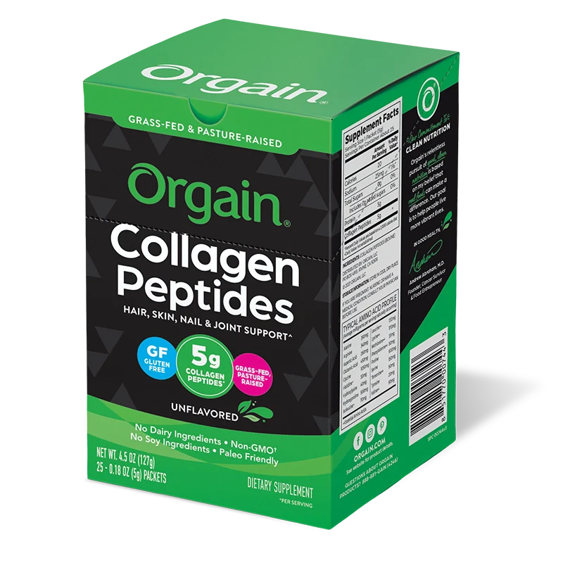 Grass Fed Pasture Raised Collagen Peptides 25 Ct Stick Pack - Image 5