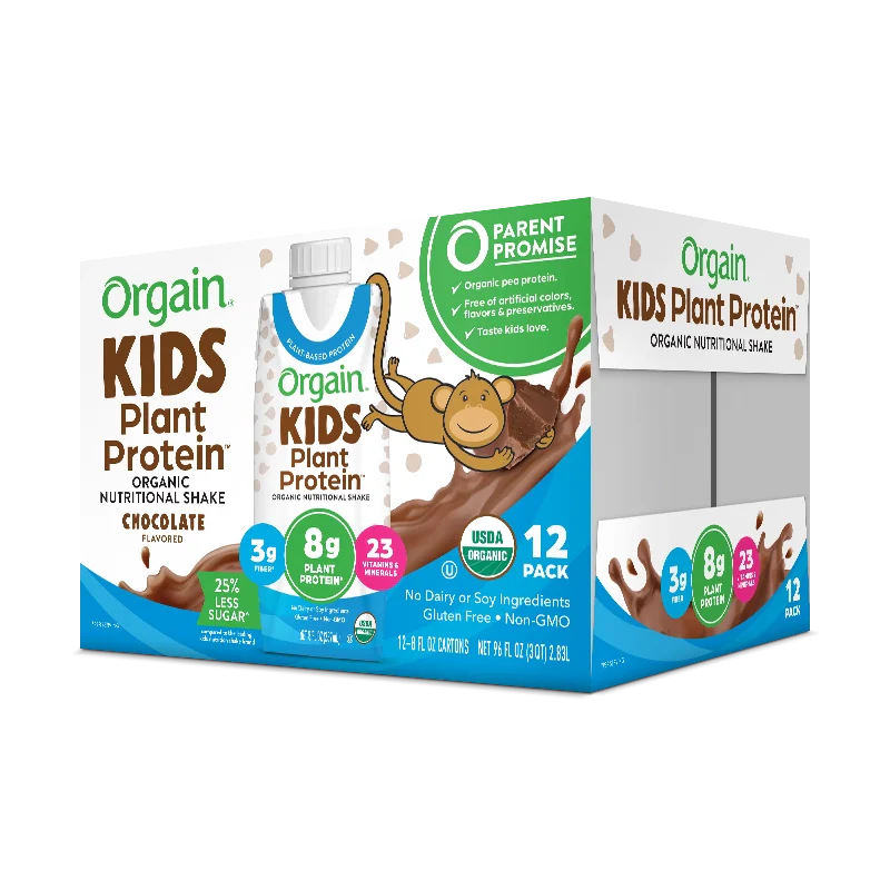 Kids Organic Plant Protein Nutritional Shake - Chocolate - Image 3