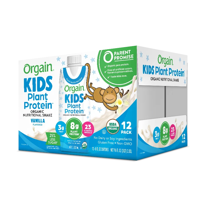 Kids Organic Plant Protein Nutritional Shake - Vanilla - Image 3