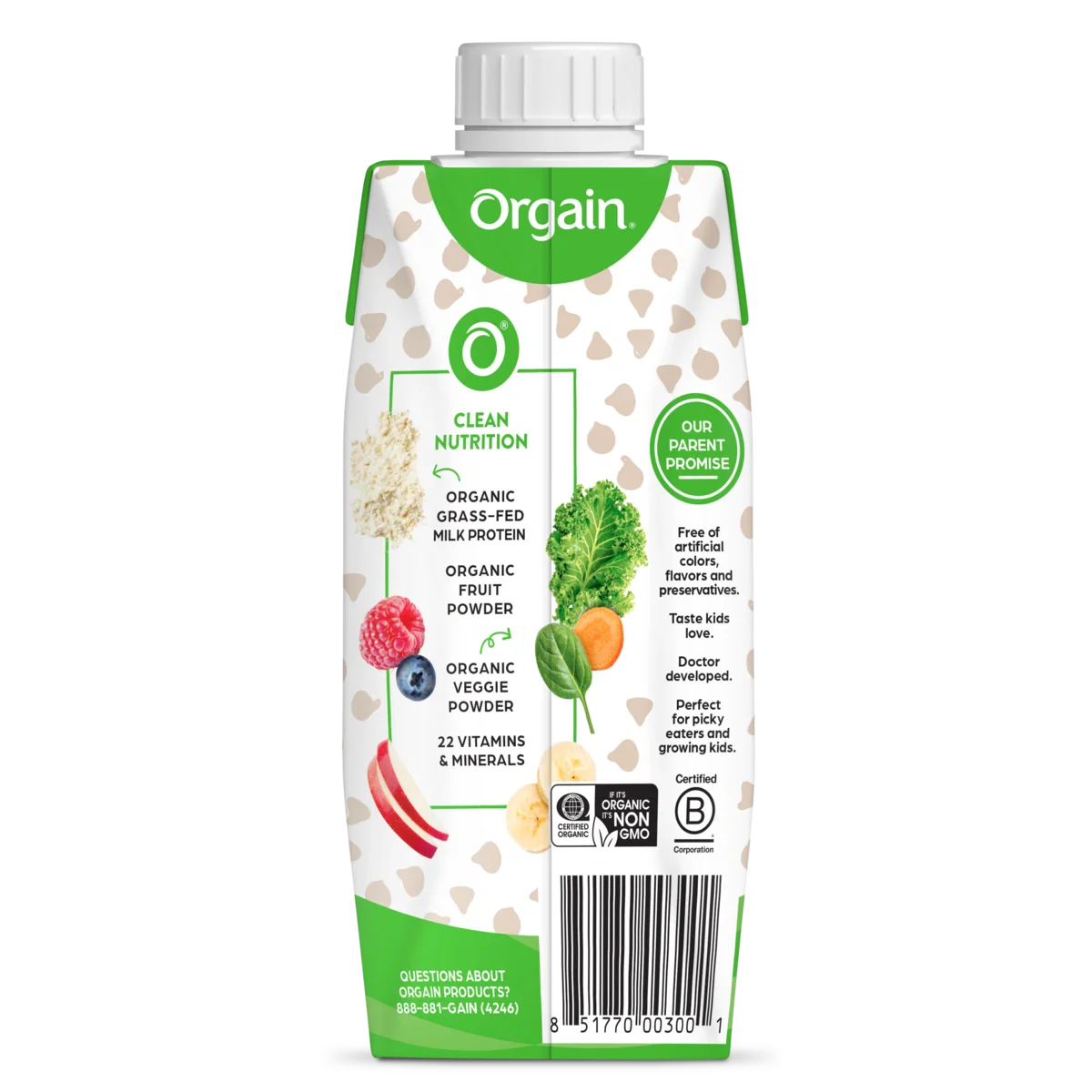 Kids Protein Organic Nutrition Shake - Chocolate - Image 5