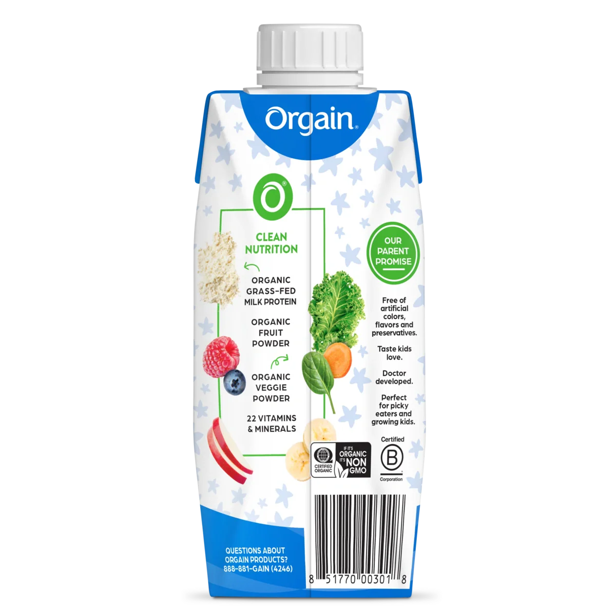 Kids Protein Organic Nutrition Shake - Vanilla - Image 5
