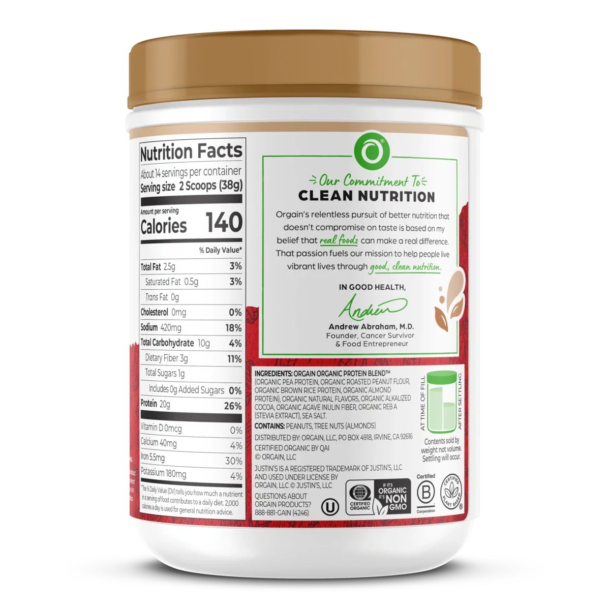 Nut Butter Protein Powder - Dark Chocolate Peanut Butter - Image 4
