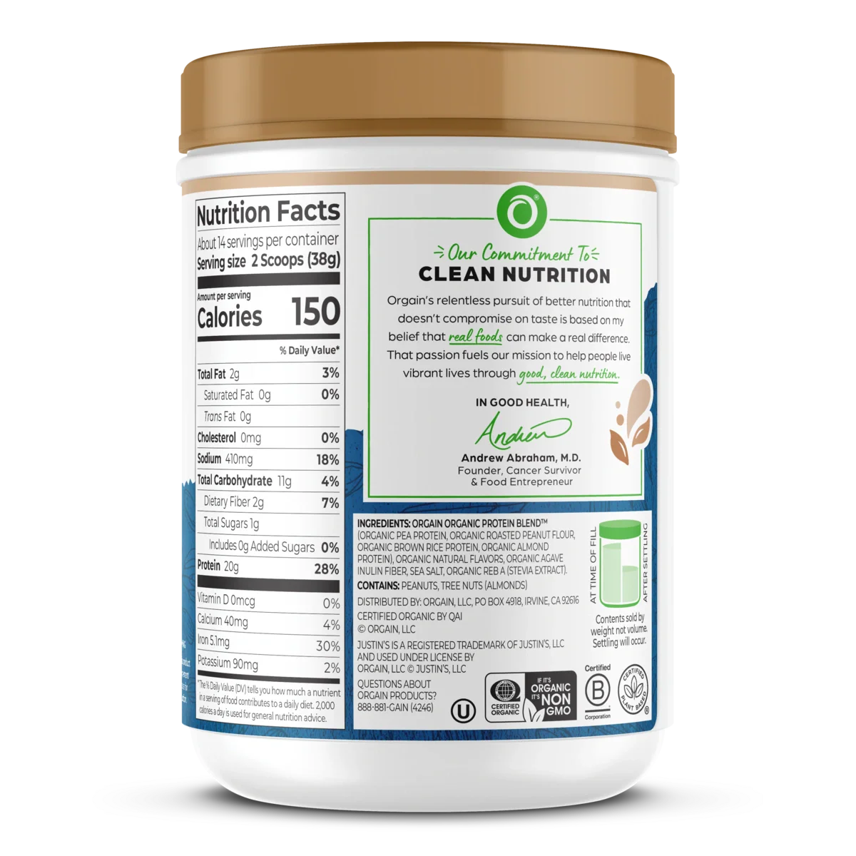 Nut Butter Protein Powder - Vanilla Almond Butter - Image 4