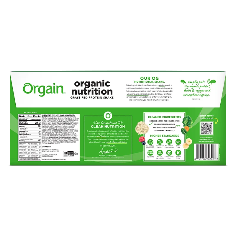 Organic Nutrition Shake - Strawberries & Cream - Image 4