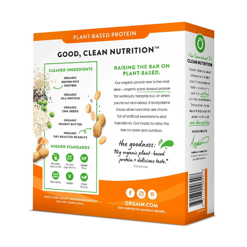 Organic Protein Bar - Peanut Butter - Image 6