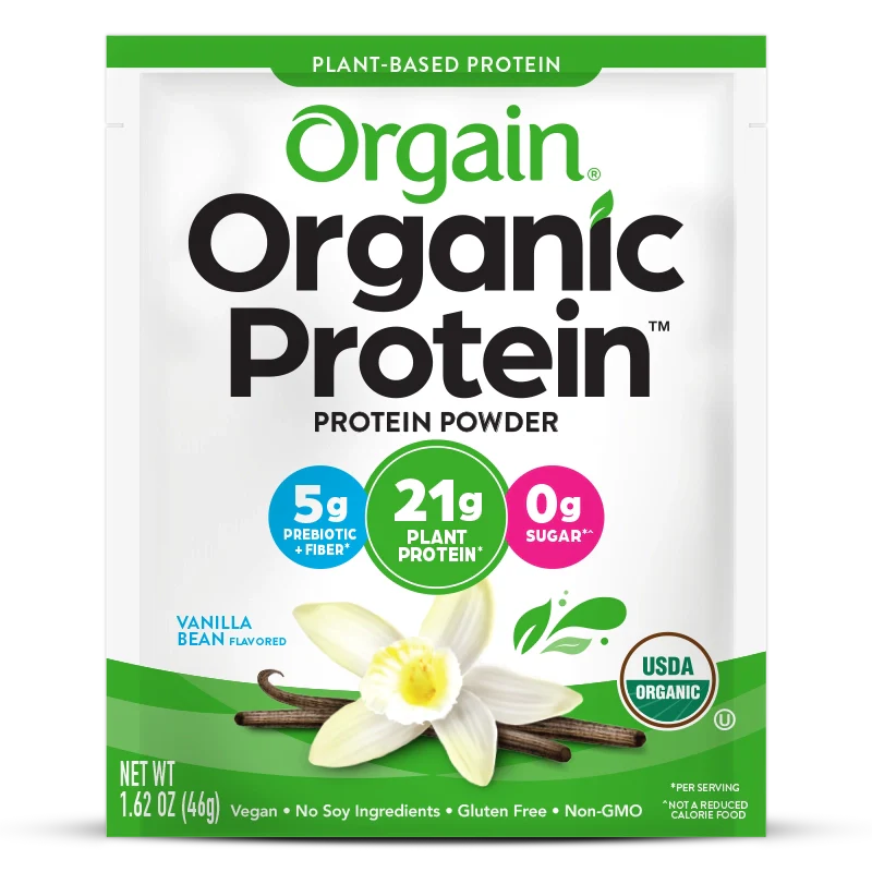 Organic Protein™ Plant Based Protein Powder - Vanilla Bean - Image 10