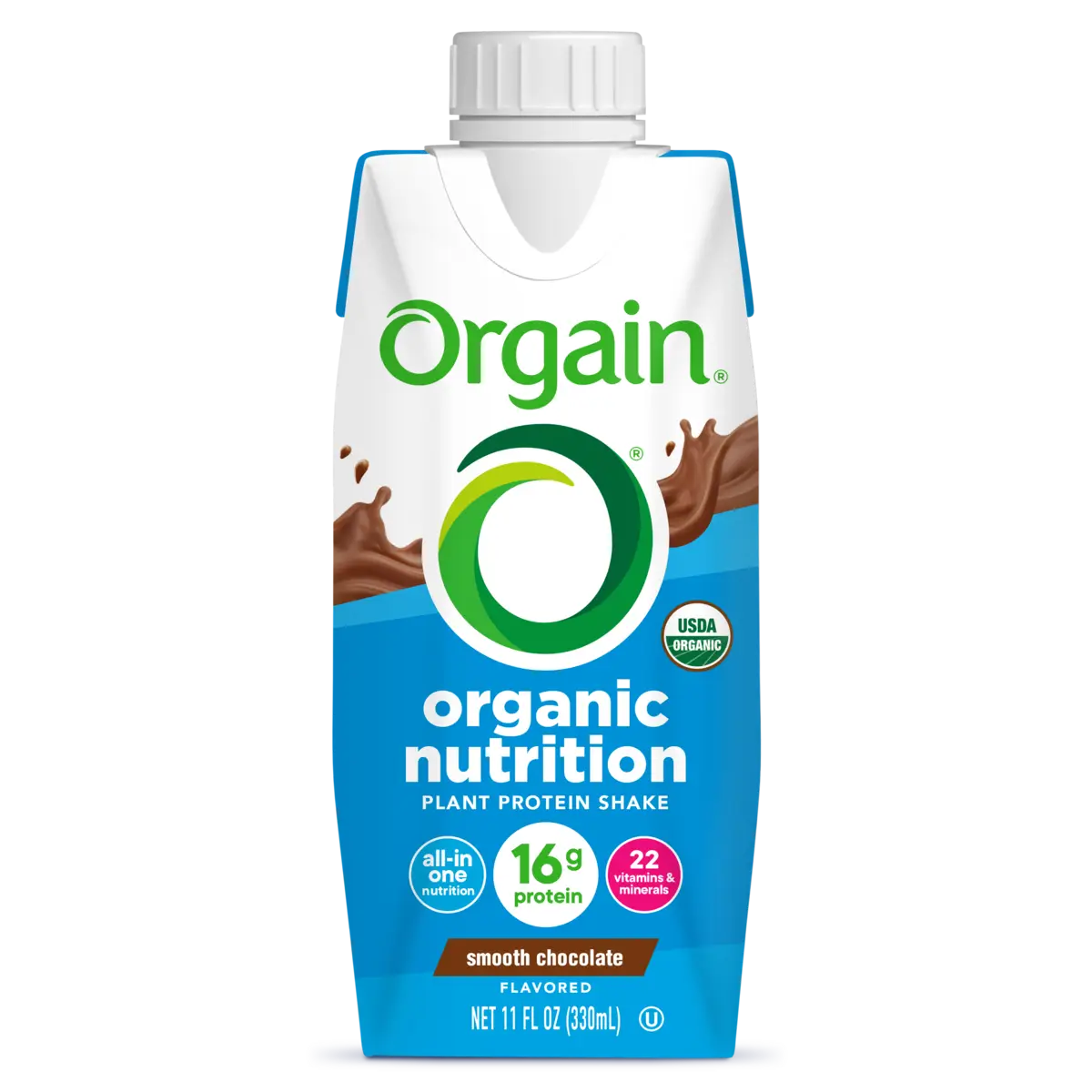 Vegan Organic Nutrition Shake - Smooth Chocolate - Image 3