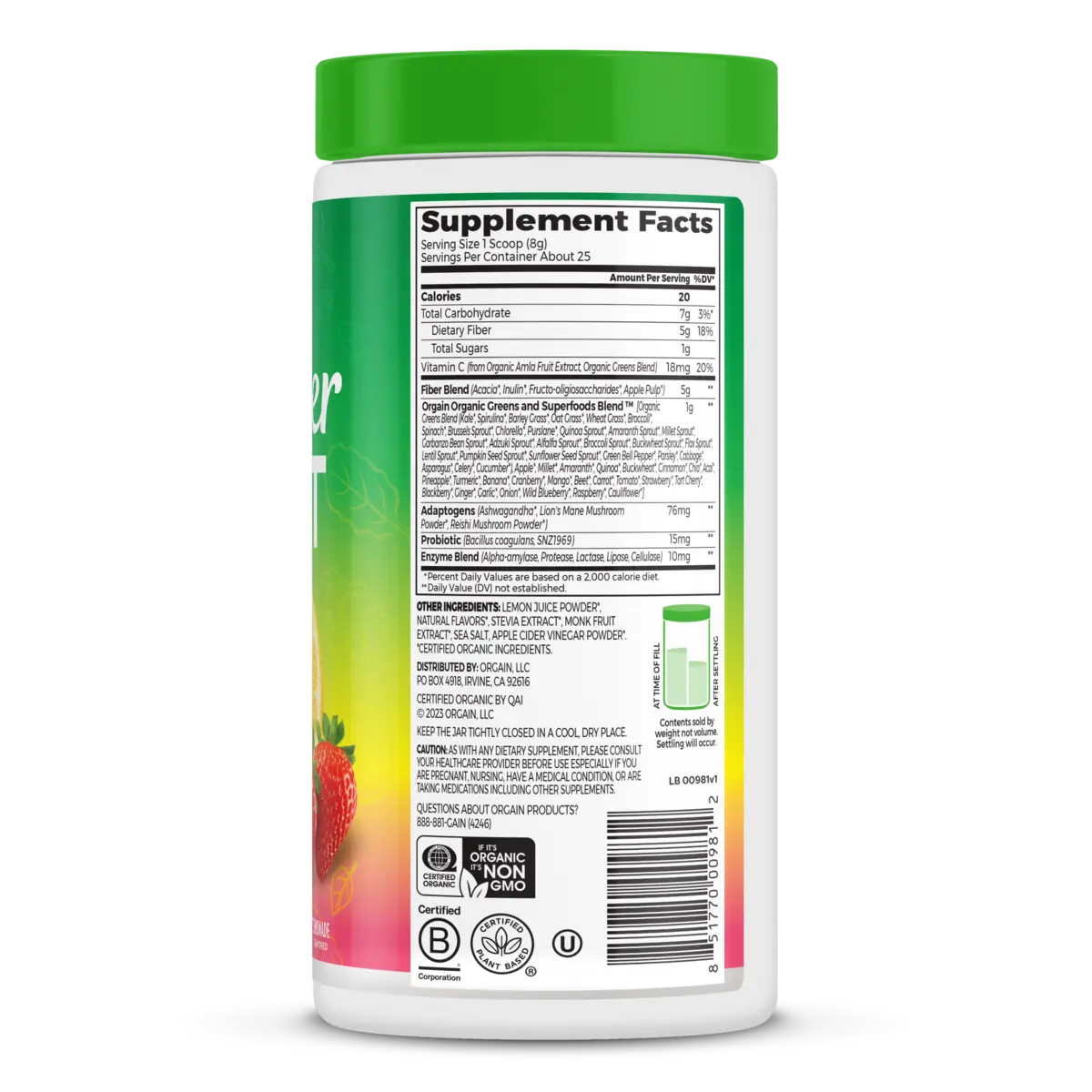 Wonder Gut Powder - Strawberry Lemonade - Image 5